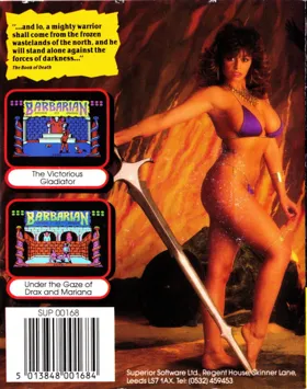 Barbarian (1988)(Superior)[BARB] box cover back